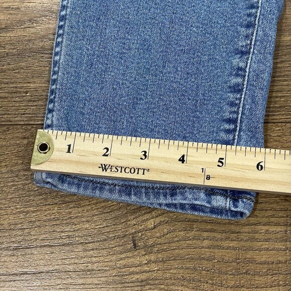 Madewell Jeans Womens 26 Stovepipe Euclid Wash Stretch Crop Medium Wash Straight - Picture 13 of 15